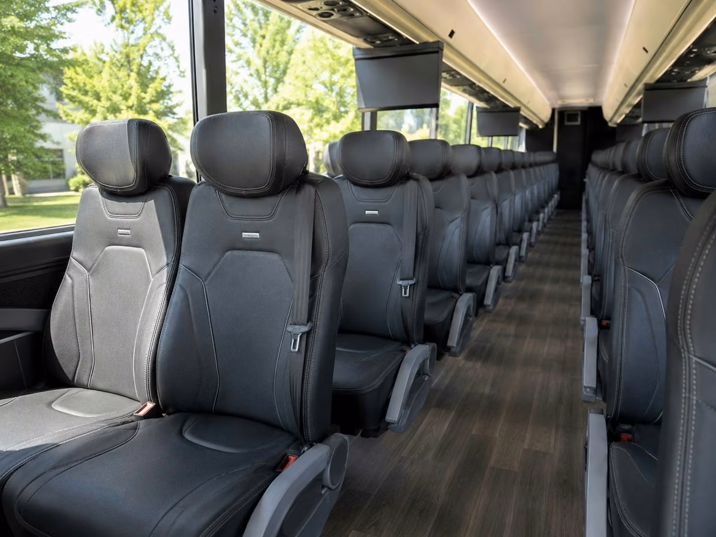 davenport charter bus interior 1