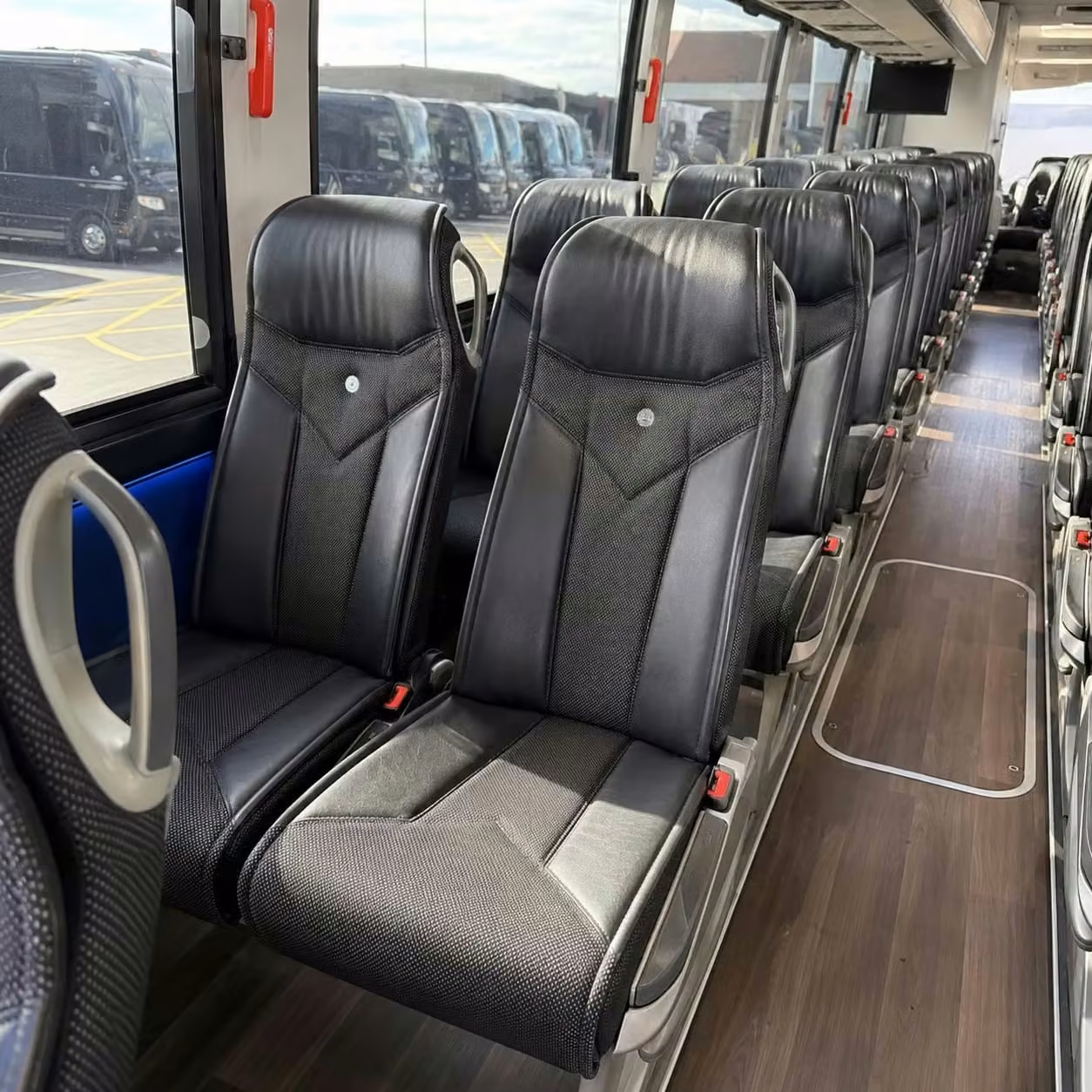 davenport charter bus interior 2