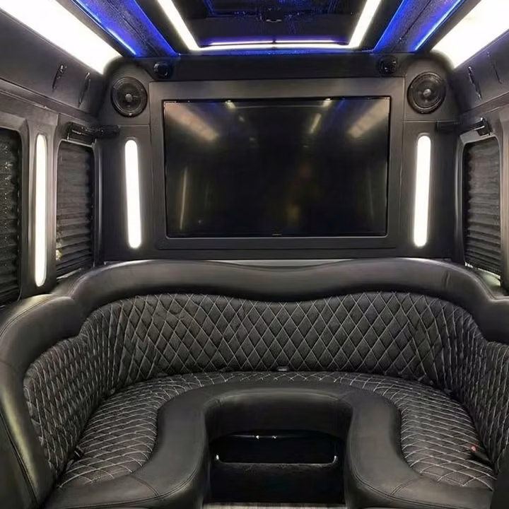 davenport party bus sound system
