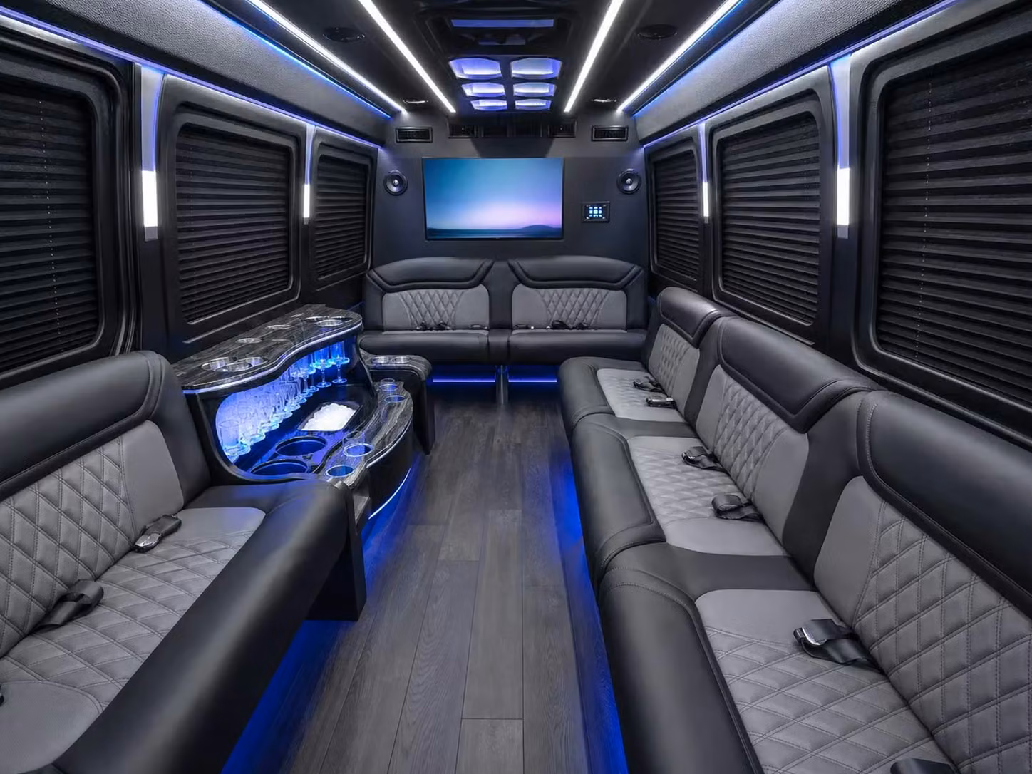 davenport private charter bus service for team building events