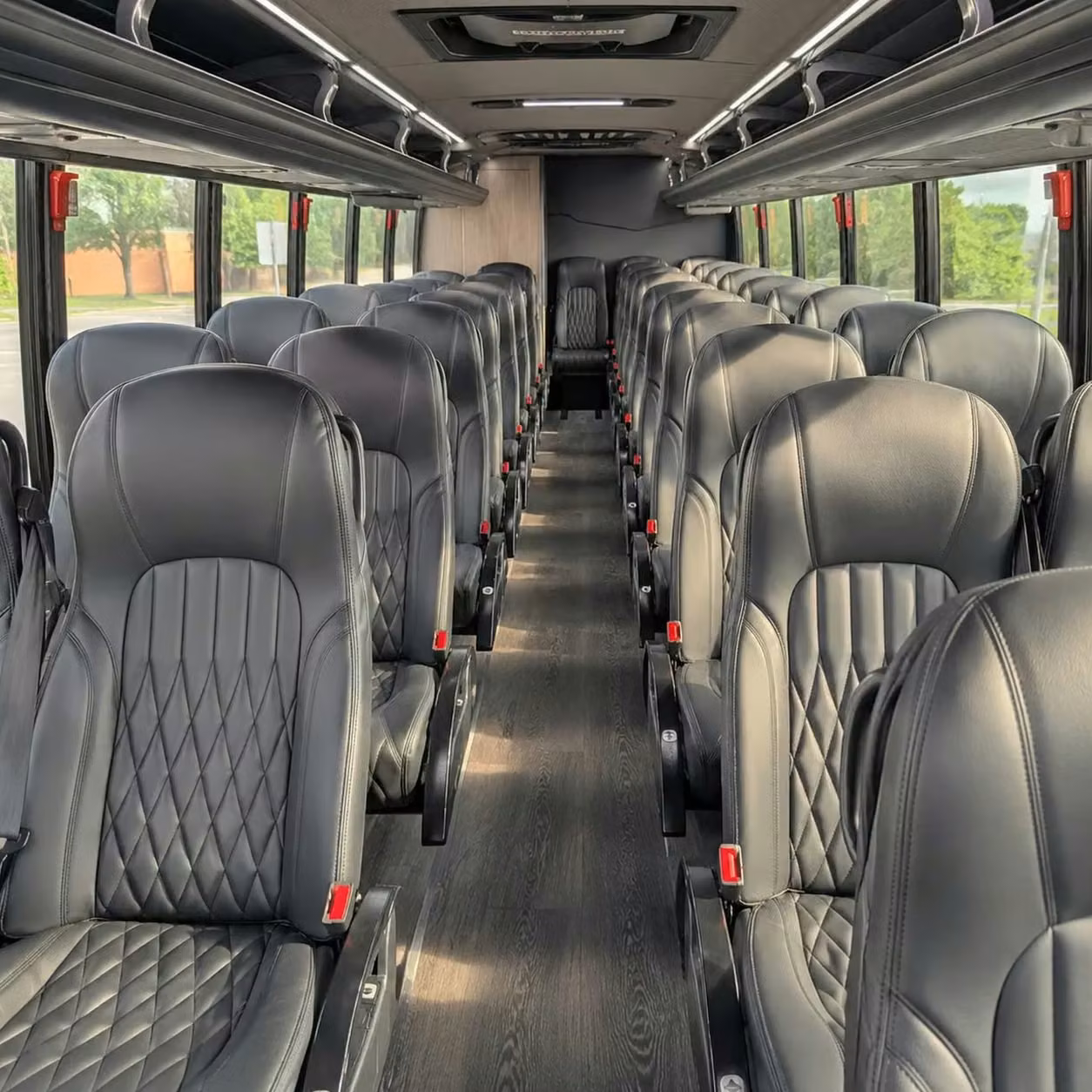 30 passenger minibus interior
