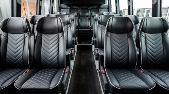 15 passenger minibus inside cedar rapids