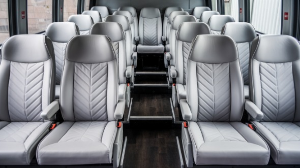 25 passenger minibus interior