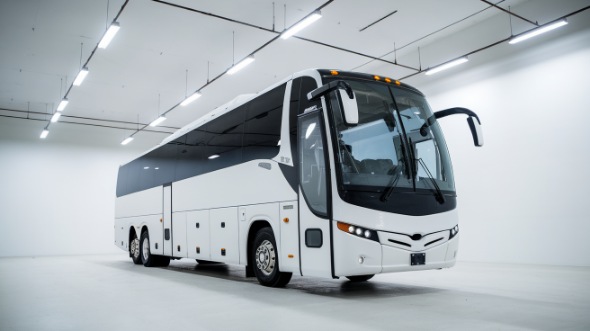 55 passenger charter bus moline