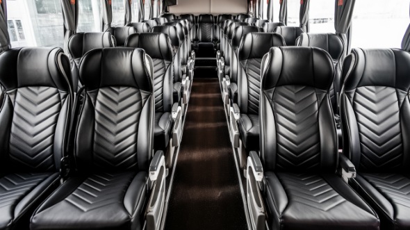 55 passenger charter bus rental normal