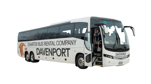 davenport charter bus image