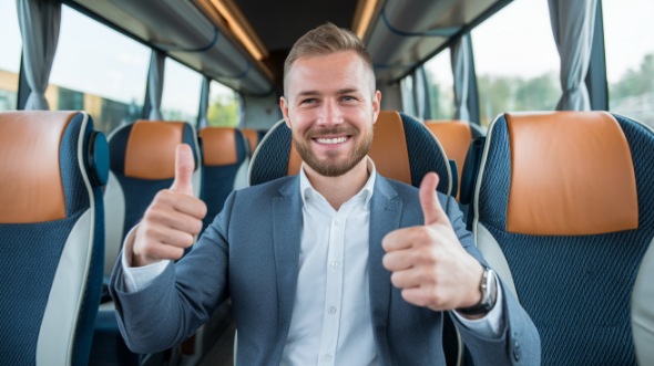 davenport corporate bus rental