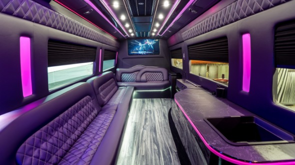 davenport party bus rental inside